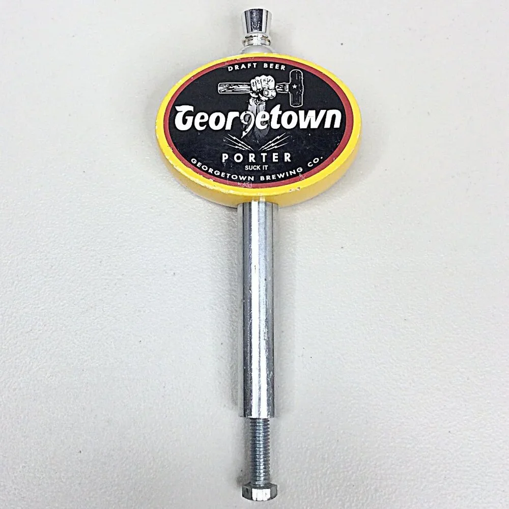 Georgetown Brewing Tap Handle Draft Pull Craft Beer‎ Porter Suck It Seattle WA